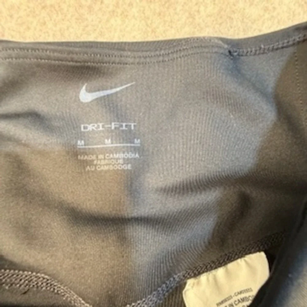 Nike Dri-FIT Black Athletic Leggings Training Tights Medium‎